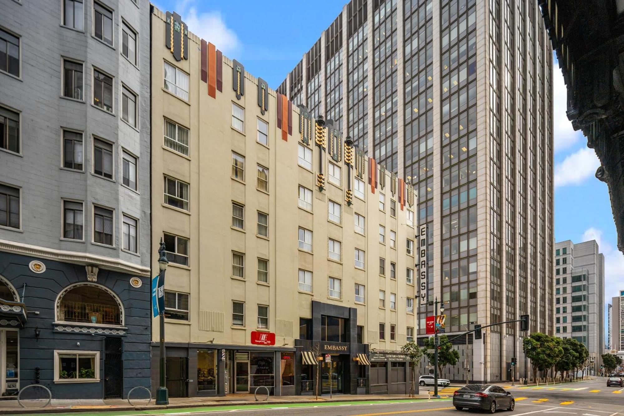 Embassy Hotel Сан Франциско Екстериор снимка